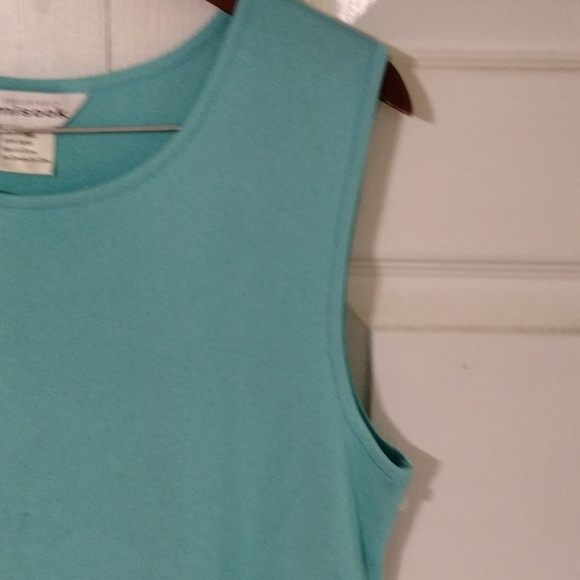 Misook 2 piece sleeve less blouse and Jacket size XL - Picture 16 of 16